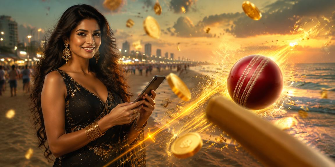 User placing a bet via mobile app in India